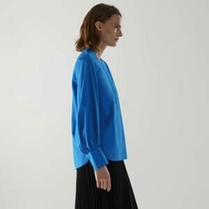 NWT COS ORGANIC COTTON OVERSIZED CUFF SHIRT- 12